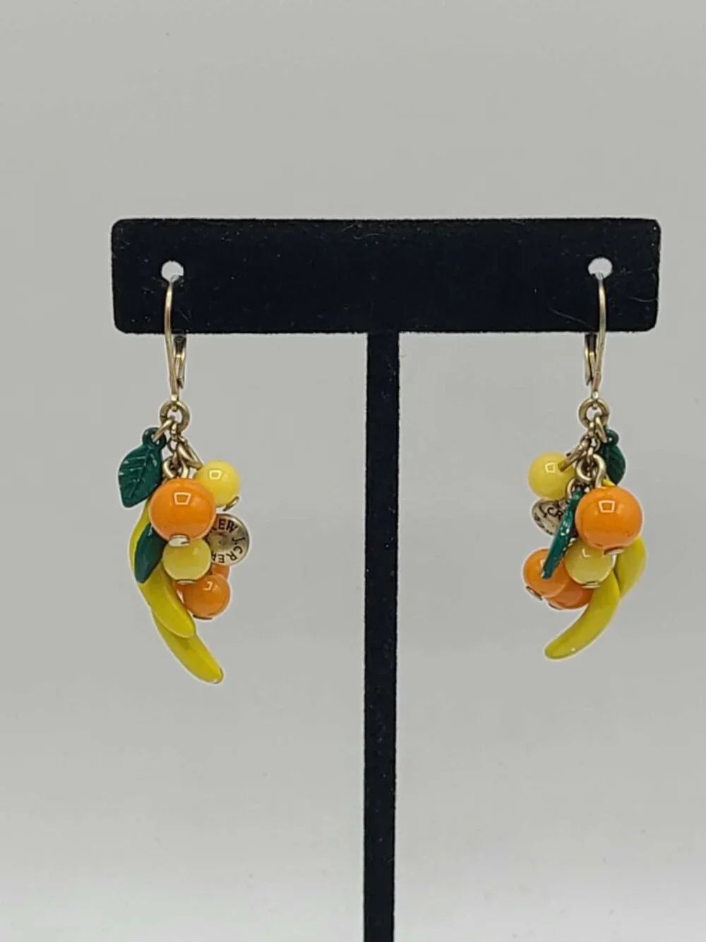 J Crew Factory Fruit Drop Earrings